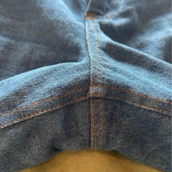 Stylish Blue Wide-Leg Pants - Picture 6 of 8